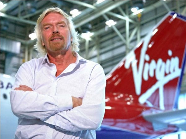 Tỷ phú người Anh Richard Branson là một trong 4 doanh nhân có sức ảnh hưởng nhất thế giới.