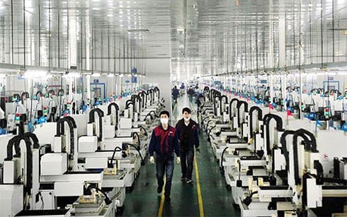 Nhà máy của Lens Technology tại tỉnh Hồ Nam