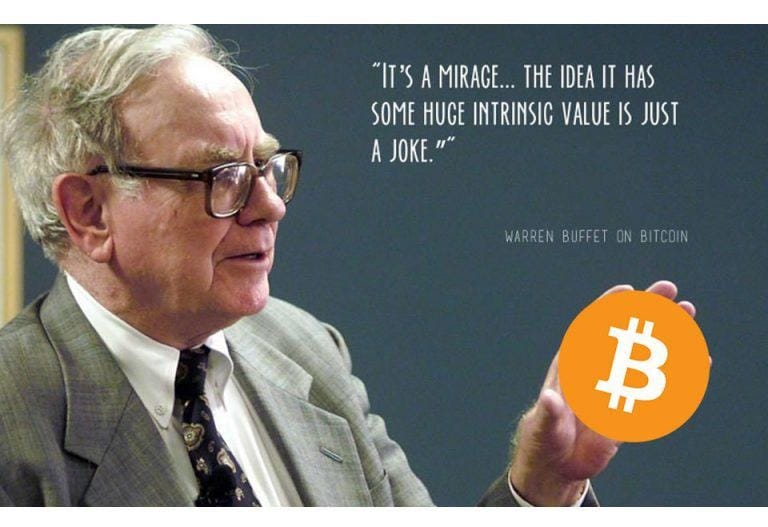Warren Buffett, bitcoin
