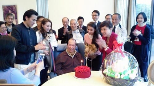 Sinh nhật bên đại gia đình gồm 4 người vợ và 17 người con của tỷ phú Stanley Ho.