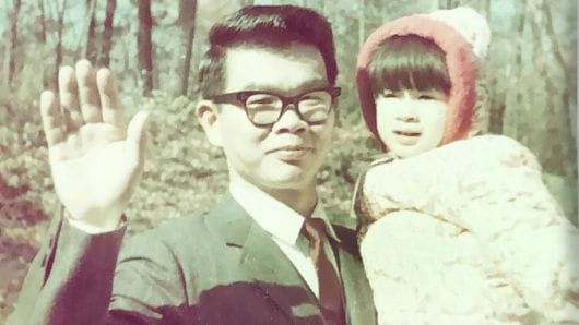 Marguerita Cheng và cha