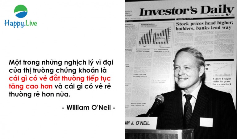 5 triết lý đầu tư của William O'Neil