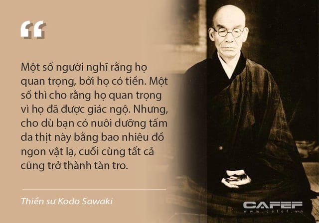 Lời khuyên của Lời khuyên của thiền sư Thiền sư  Kodo Sawaki