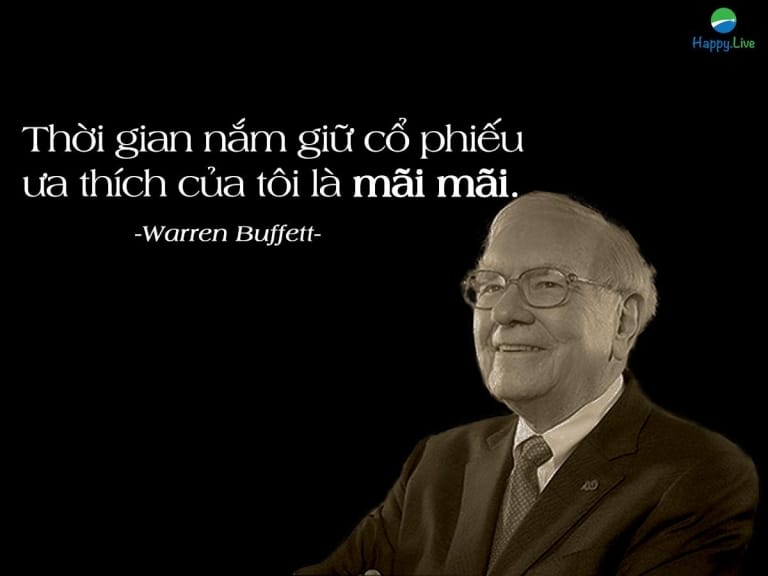 Warren Buffett, câu nói nổi tiếng về tiền bạc
