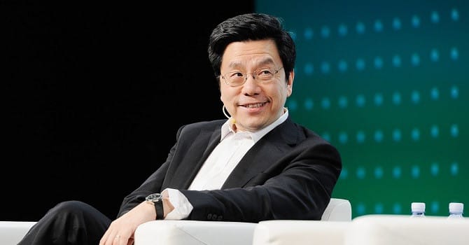 Cựu chủ tịch Google Trung Quốc Kai-Fu Lee. Ảnh: Steve Jennings/Getty Images