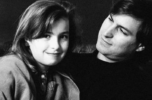 Steve Jobs và con gái Lisa Brennan-Jobs