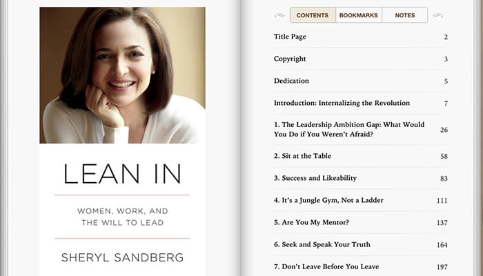 Tự truyện Lean in của Sheryl Sandberg