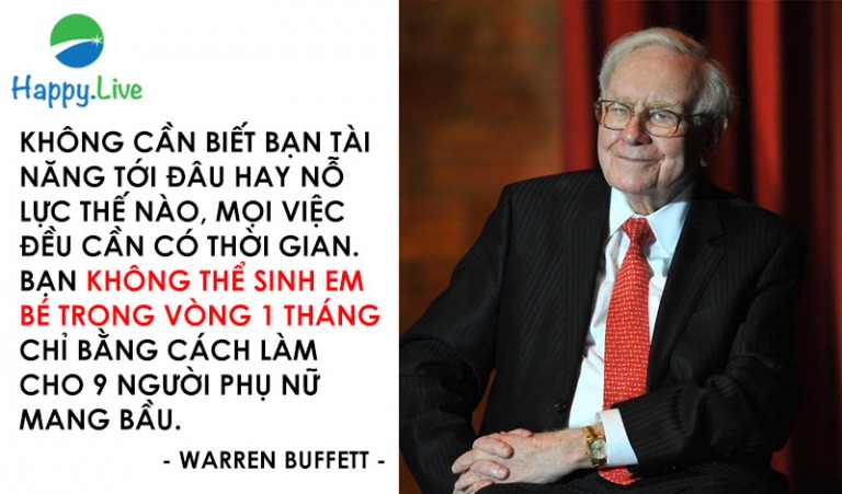 Những câu nói đầy sức mạnh của huyền thoại đầu tư Warren Buffett