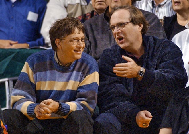 Paul Allen và Bill Gates: tiếc cho tình bạn không trọn vẹn
