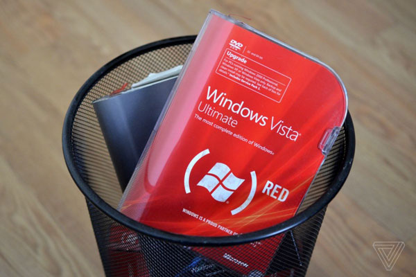 Windows Vista sau hơn hai năm đầu tư phải viết lại toàn bộ (ảnh minh họa)