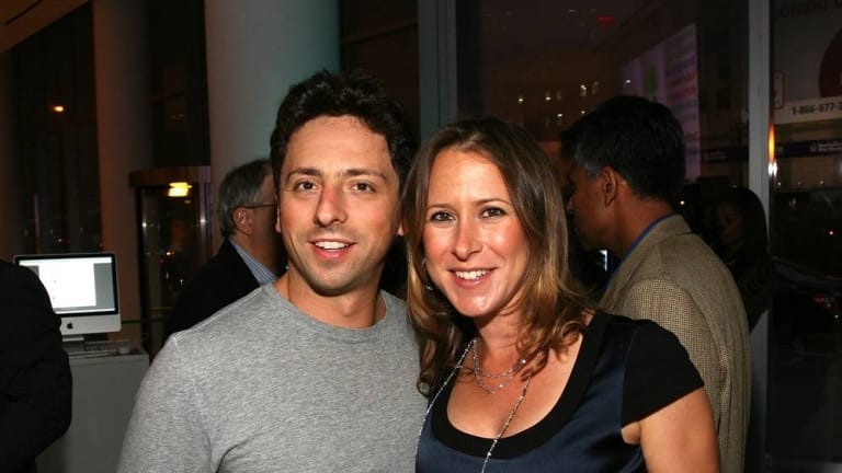 Sergey Brin và Susan Wojcickic