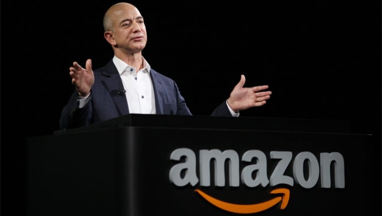 Jeff Bezos - nhà sáng lập Amazon 