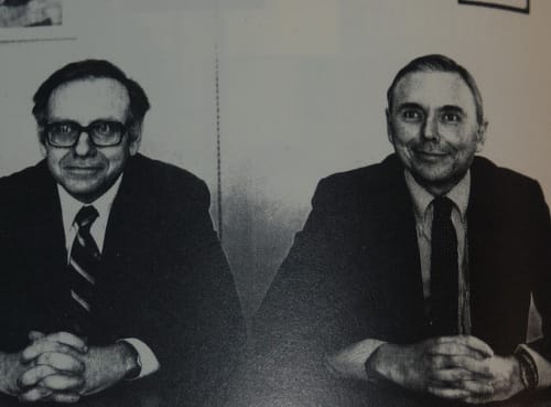 Warren Buffett và Charlie Munger 