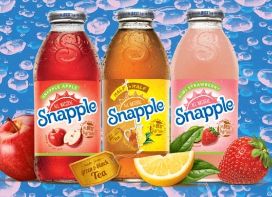 Snapple - Câu chuyện về cái nắp chai thú vị