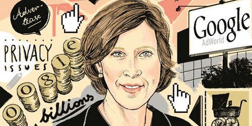 Susan Wojcickicùng nhóm phát triển tạo ra tạo ra AdSense, một thương vụ mang tính cách mạng và hái ra tiền của Google