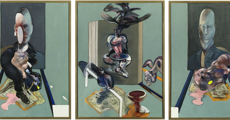 Bức họa “Triptych, 1976” của Francis Bacon được vị tỷ phú mua với giá 86,3 triệu USD