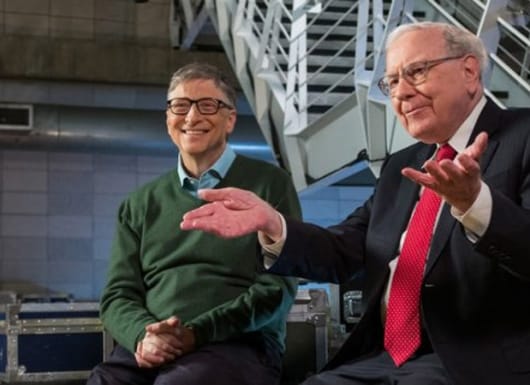 Tỷ phú Bill Gates học được điều gì từ Warren Buffett