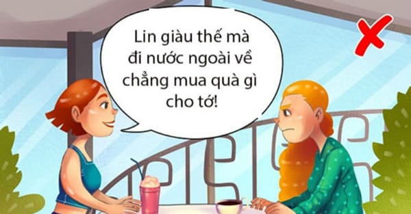 Bình luận về tiêu xài của người khác