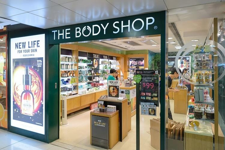 Một cửa hàng The Body Shop