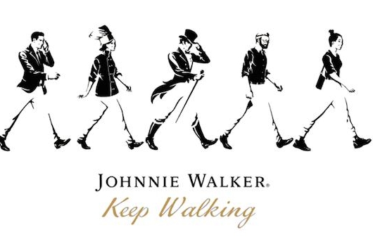 Biểu tượng “người đàn ông sải bước” Johnnie Walker nay đã có hội bạn thân