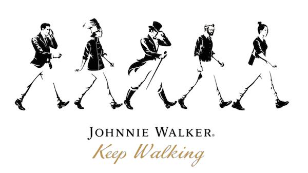 Biểu tượng “người đàn ông sải bước” Johnnie Walker nay đã có hội bạn thân
