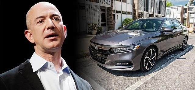 Sở hữu ngôi vị người giàu nhất thế giới nhưng Jeff Bezos vẫn trung thành với chiếc xe ô tô Honda Accord mỗi ngày đi làm