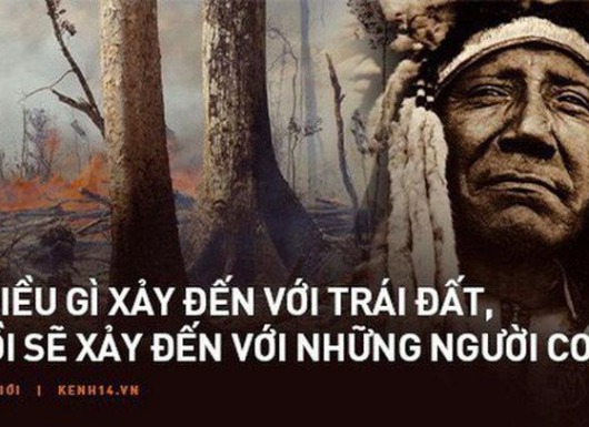 Bức thư của thủ lĩnh da đỏ - Lời cảnh tỉnh từ quá khứ trong những ngày Amazon bùng cháy