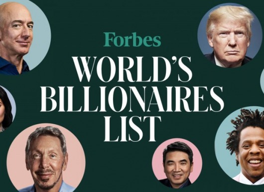 Dịch bệnh làm giảm tài sản của 51% tỉ phú thế giới trong danh sách Forbes 2020