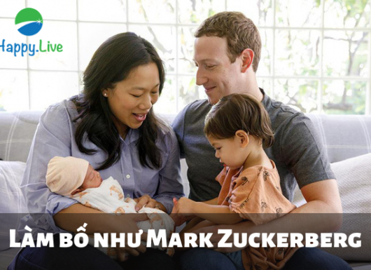 Làm bố như Mark Zuckerberg