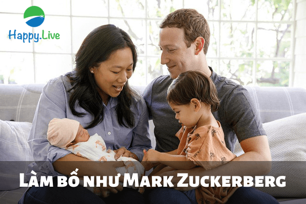 Làm bố như Mark Zuckerberg