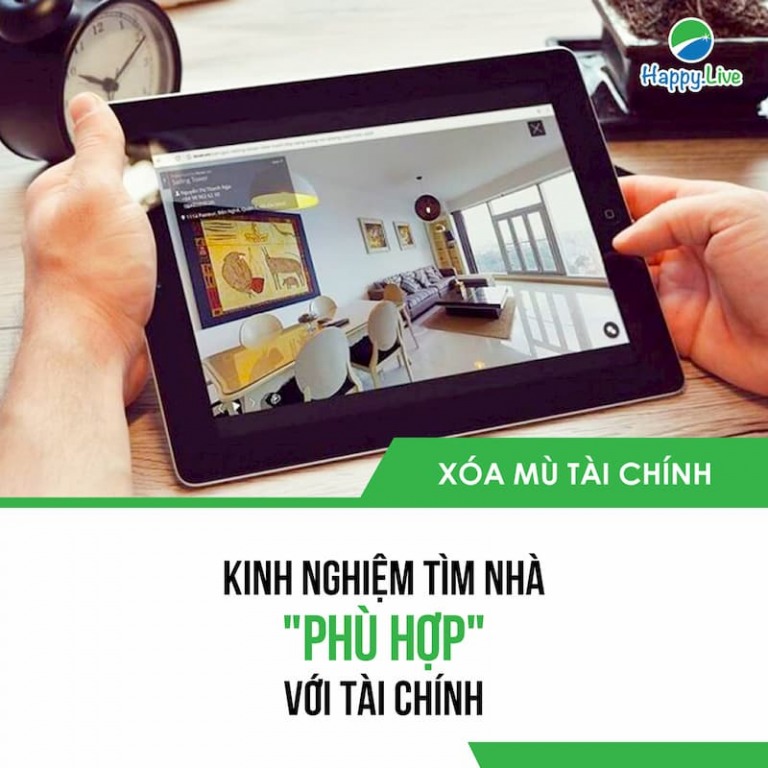 [XOÁ MÙ TÀI CHÍNH] - KINH NGHIỆM TÌM NHÀ PHÙ HỢP VỚI TÀI CHÍNH