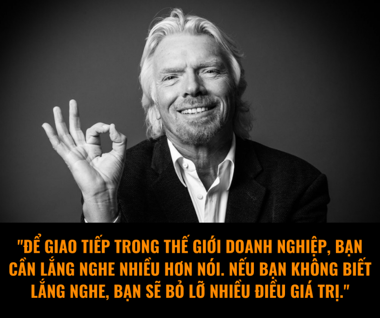 Để giao tiếp trong thế giới doanh nghiệp, bạn cần lắng nghe nhiều hơn nói. Nếu bạn không biết lắng nghe, bạn sẽ bỏ lỡ nhiều điều giá trị