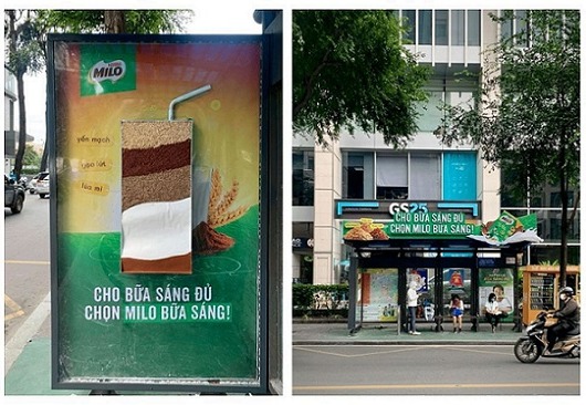 Milo: xây thương hiệu bằng các quảng cáo ngoài trời