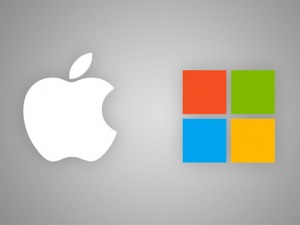 Sau nhiều thập kỷ lép vế, Apple trở lại tuyên chiến với mảng máy tính Windows của Microsoft - HappyLive
