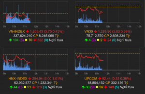 Thị trường chứng khoán (22/8): 'Họ Vingroup' cùng nhóm ngân hàng gây áp lực, VN-Index giảm gần 6 điểm - HappyLive