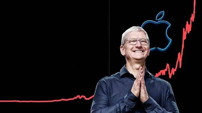 Apple không ngừng tăng trưởng dưới thời CEO Tim Cook. (Ảnh: Financial Times).