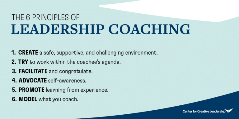 6 nguyên tắc huấn luyện hiệu quả dành cho lãnh đạo
