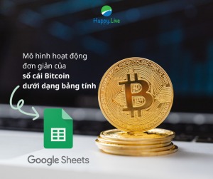 Bitcoin hoạt động như thế nào: Giải thích đơn giản bằng bảng tính Google