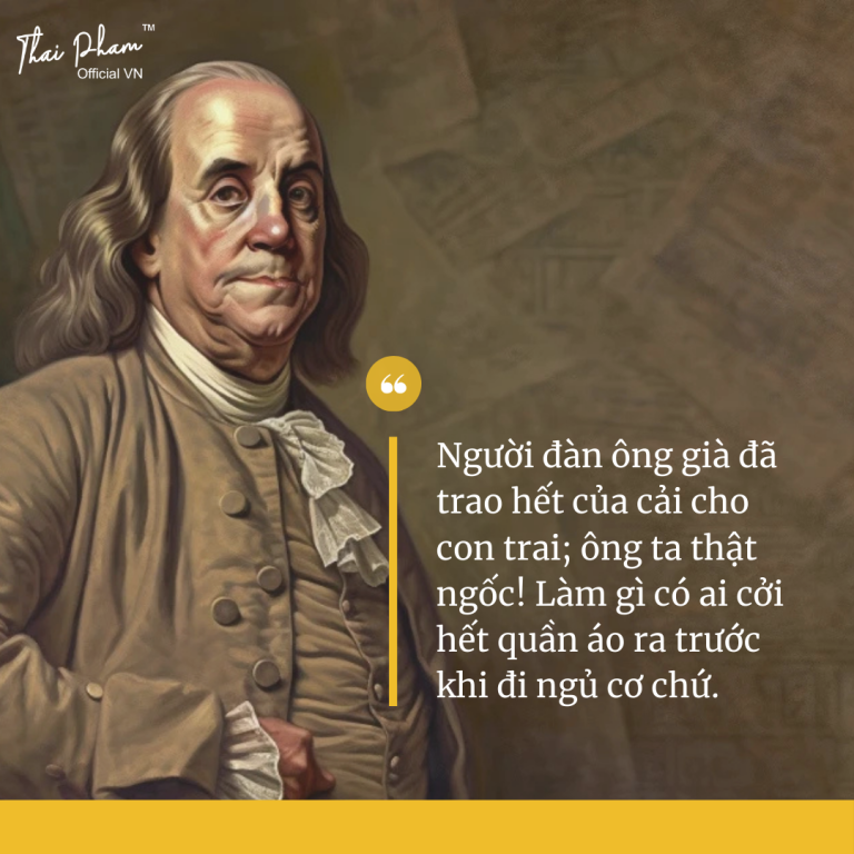 Bài học tài chính từ Benjamin Franklin. Hình 1