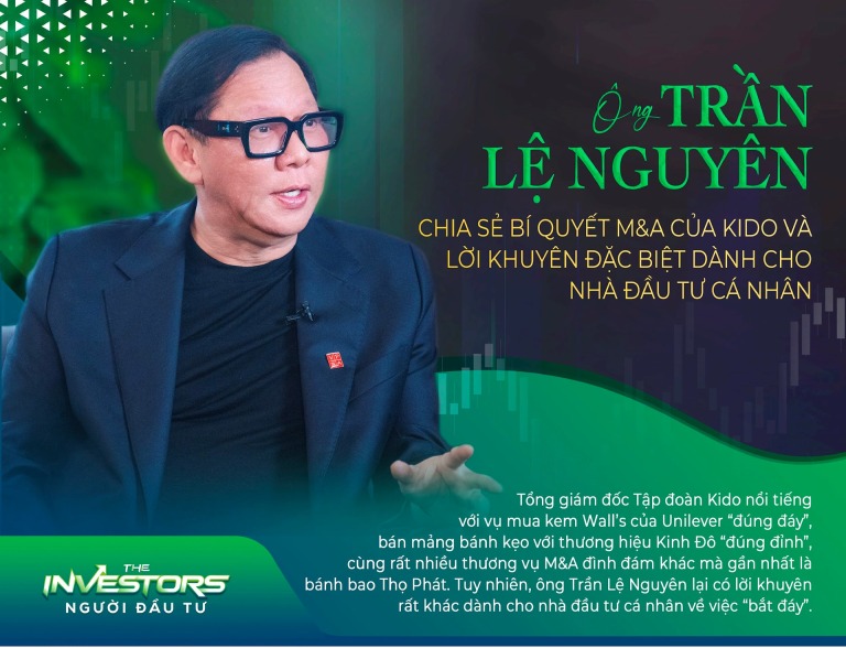 Tổng giám đốc KIDO – ông Trần Lệ Nguyên