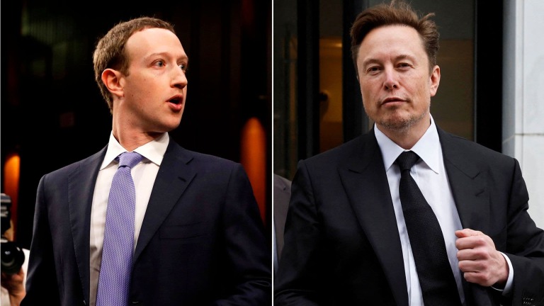 Mark Zuckerberg và Elon Musk