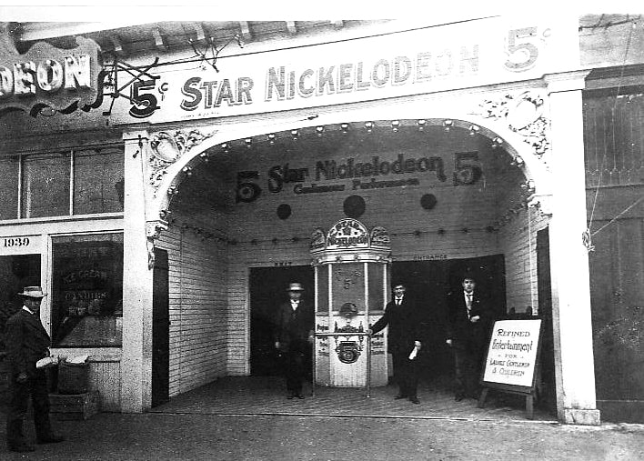 Một nikelodeon ở Mỹ năm 1907