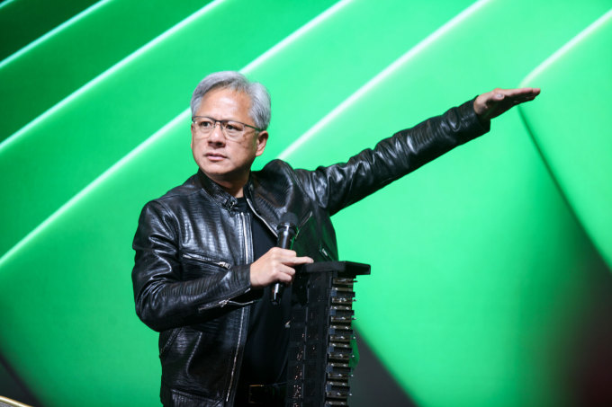 Jensen Huang tại Triển lãm Computex 2024 tại Đài Loan, hồi tháng 6/2024. 