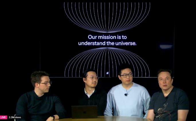 Elon Musk cùng đội kỹ sư xAI 