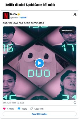 Netflix trong chiến dịch Duolingo