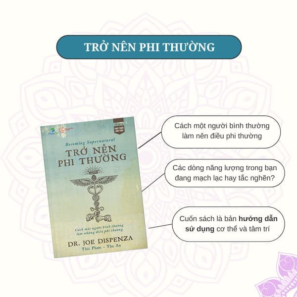 sách tâm thức Trở Nên Phi Thường
