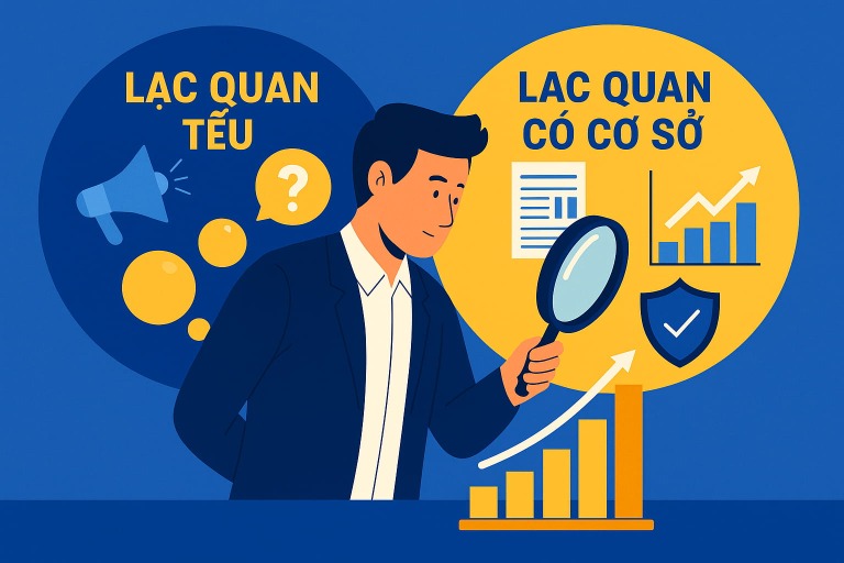 Đầu tư với sự lạc quan có cơ sở – Khác gì với "lạc quan tếu"?