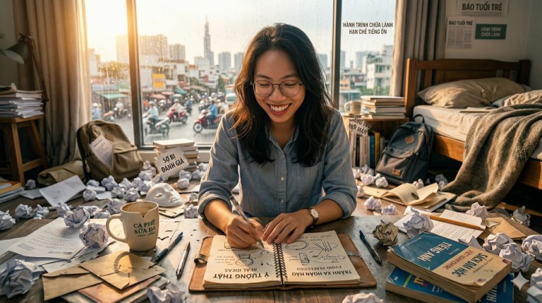 Áp lực sự hoàn hảo và cái bẫy "Pháo đài ngụy biện"